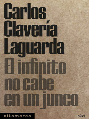 cover image of El infinito no cabe en un junco
